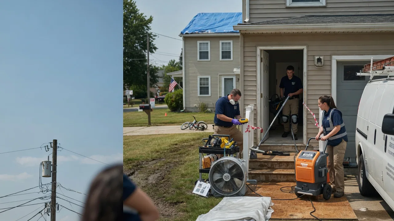Water Damage Repair in Rocky River, OH near me